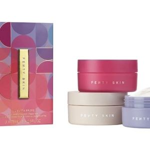 BRAND NEW W/ TAGS FENTY BEAUTY Lil Butta Dropz Mini Whipped Oil Body Cream Trio.